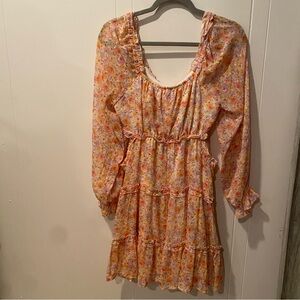 Jessica Simpson Multicolor Floral Top